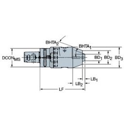 C5-391.32 Coromant CaptoⓇ To Drill Chuck thumbnail-0