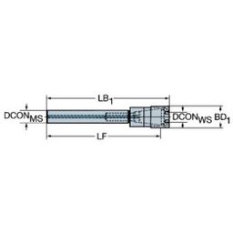 393.14 Cylindrical Shank To ER Collet Chuck thumbnail-0