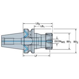 A2B14 MAS-BT 403 To ER Collet Chuck thumbnail-0