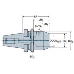 A2B20 MAS-BT 403 To Weldon Adaptor thumbnail-0