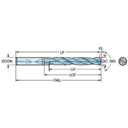 460.1 CoroDrillⓇ 460 Solid Carbide Drill With Internal Coolant Grade GC 34 thumbnail-0