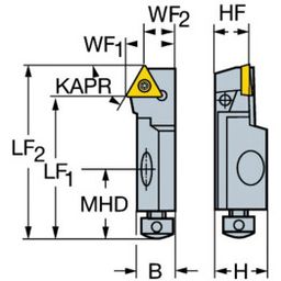 STTCL/R CoroTurnⓇ 107 Cartridge For Turning thumbnail-0