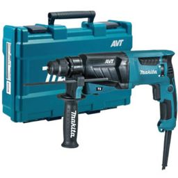 HR2631F 26mm SDS+ Rotary Hammer Drill with an Enhanced Operation-mode Change Lever in Carry Case thumbnail-0