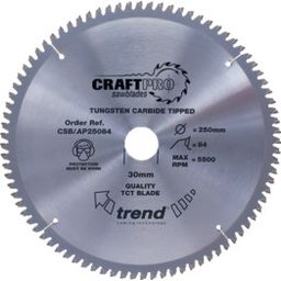 TCT CraftPro Sawblades for  Fine Finish in Aluminium, Plastic and Worktops thumbnail-0