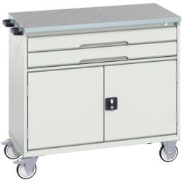 Verso Mobile Combination Cupboards With Lino Worktop thumbnail-0