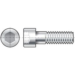 Socket Head Cap Screw, UNC - A4 Stainless - Grade 70 - DIN 912 thumbnail-0