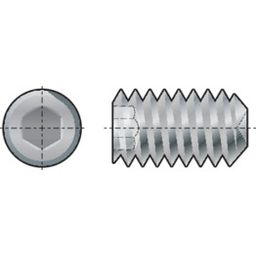 Socket Set Screw, Metric - A4 Stainless - Grade 70 - Cup Point - DIN 916 thumbnail-0