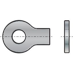 Long Tab Washer, Metric - Steel - DIN 93 thumbnail-0