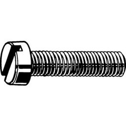 Machine Screw, Metric - A4 Stainless - Slotted Cheese Head - DIN 84 thumbnail-1