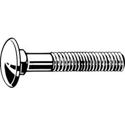 Carriage Bolt, Metric - A2 Stainless - Grade 70 - DIN 603 thumbnail-1