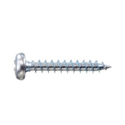 Woodscrew, ST (Self Tapping) - BZP (Bright Zinc Plate) - Pozi - Raised Cheese Head  Chipboard Screw thumbnail-0