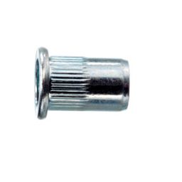 Blind Rivet Nut - Metric - A2 Stainless Steel - Countersunk Rivet Nut With   Serrated Shank thumbnail-0