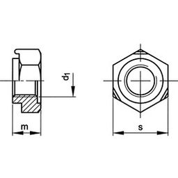 Hexagon Nut, Metric - Welded Nut - DIN 929 thumbnail-2