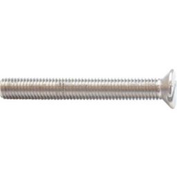 A2 Stainless Steel Countersunk Slotted Machine Screws thumbnail-0