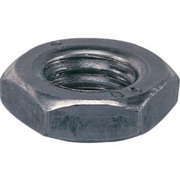 Hexagon Thin Nut, Metric - Steel - Standard (Self Colour) - MF (Metric Fine) - Plain - Grade 4 - DIN 439 B (1987) thumbnail-1