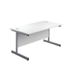 Single Upright Rectangular Desks thumbnail-4