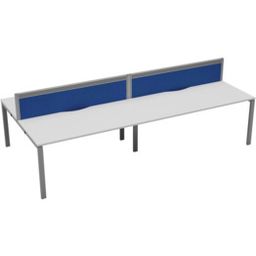 4 Person Double Bench Desks thumbnail-4