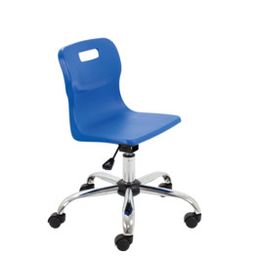 Titan Junior Swivel Chair 5-11 Years With Glides thumbnail-0