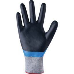 S-Tex® 376 Cut Resistant Gloves, Nitrile Coated, Blue & Black thumbnail-1