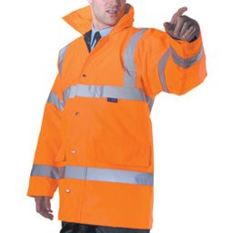 Hi-Vis Orange Traffic Jacket thumbnail-0