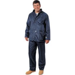 NBDJ Lightweight Men's Navy Rain Jackets thumbnail-0