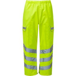 Hi-Vis Trousers, Waterproof, Yellow thumbnail-0