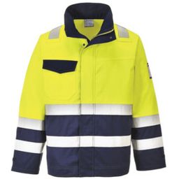 Hi-Vis Yellow/Navy Modaflame Jackets thumbnail-0