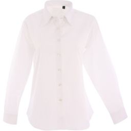 Long Sleeve Shirts, White, Women's thumbnail-0