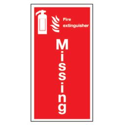 Fire Extinguisher Missing Signs thumbnail-0