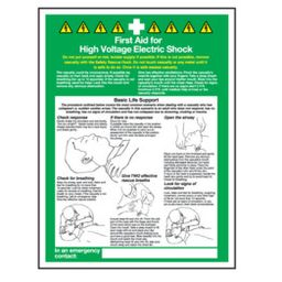 First Aid for High Voltage Electic Shock Signs thumbnail-0