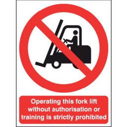 Fork Lift Truck Signs thumbnail-1