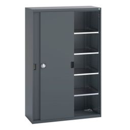 Cupboard With Sliding Doors & 4 Shelves

 thumbnail-3