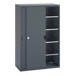 Cupboard With Sliding Doors & 4 Shelves

 thumbnail-1