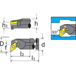 Lever Lock Boring Bars - PDUN R/L thumbnail-2