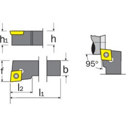 External Toolholders - Screw-On - SCLC R/L thumbnail-2