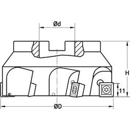 XP-45C ‘Face Hog’ Milling Cutters thumbnail-1