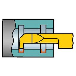 CXS-05G CoroTurnⓇ XS Solid Carbide Tool For Grooving Grade 1025 thumbnail-2