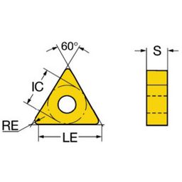 TNMG Turning Inserts Grade 2035 thumbnail-1