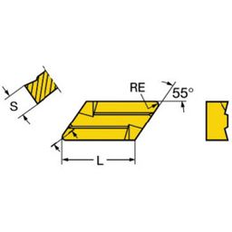 KNUX Left Hand Turning Inserts, Grade 235 thumbnail-1