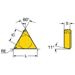 TPMR Turning Inserts Grade 4325 thumbnail-1