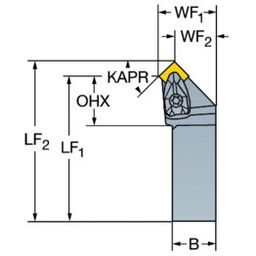 DSSNL/R T-MaxⓇ Shank Tool For Turning thumbnail-1