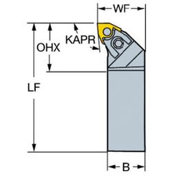 MWLNL/R T-MaxⓇ P Shank Tool For Turning thumbnail-1