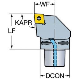 C6-SCLCL/R CoroTurn 107 Cutting Unit For Turning thumbnail-1