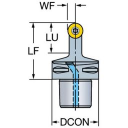 C5-SRD CoroTurn 107 cutting unit for turning thumbnail-1