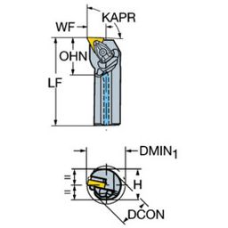 A Style - DTFNL/R T-MaxⓇ P Boring Bar For Turning thumbnail-1