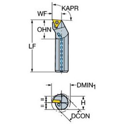 A Style - STFCL/R  CoroTurnⓇ 107 Boring Bar For Turning
 thumbnail-2