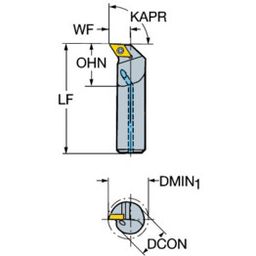 A Style - SDUPL/R CoroTurnⓇ 111 Boring Bar For Turning thumbnail-1