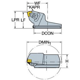 570-DSKNL/R T-MaxⓇ P Head For Turning thumbnail-1