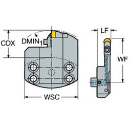 SL70C T-Max Head For Turning thumbnail-1