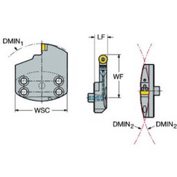 SL70-SRDCL/R  CoroTurn 107 head for turning thumbnail-1